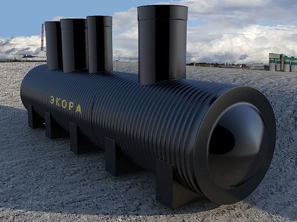 Очистное сооружение для автомойки Экора-МО с блоком рециркуляции